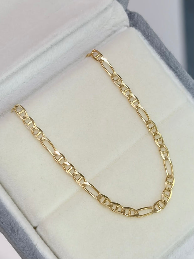 Pulso It 3x1 Oro amarillo 18k +1 / 2,23 Gr / 2,1 mm / 18,5 Cm