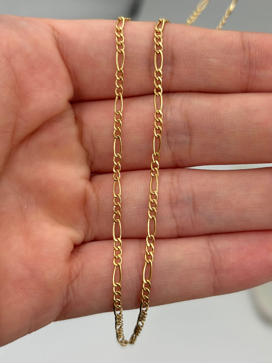 Cadena It 3x1 Oro amarillo 18k 1,98 Gr / 1,1 mm / 45 Cm