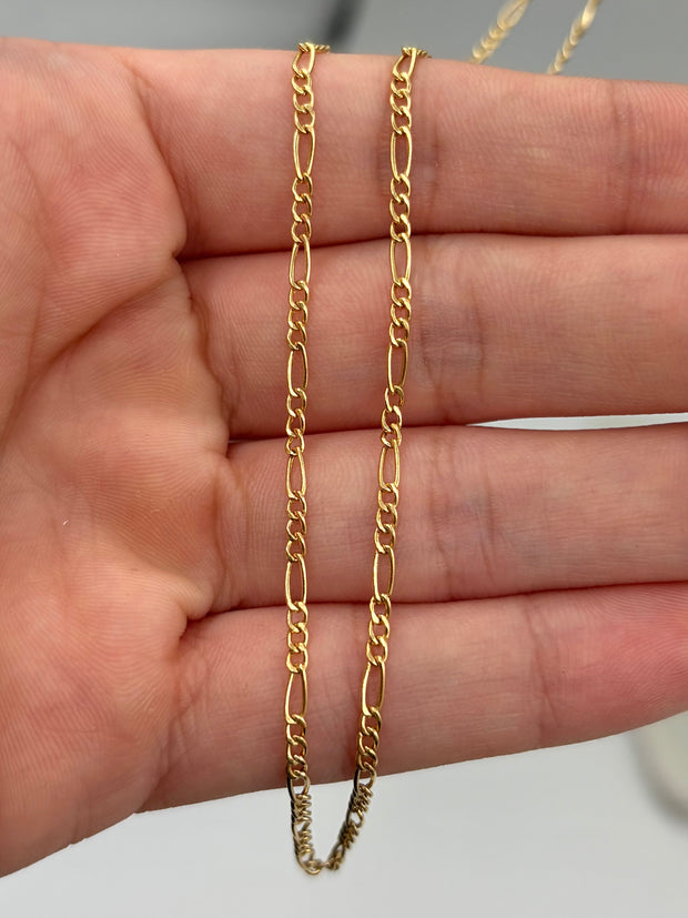 Cadena It 3x1 Oro amarillo 18k 1,98 Gr / 1,1 mm / 45 Cm