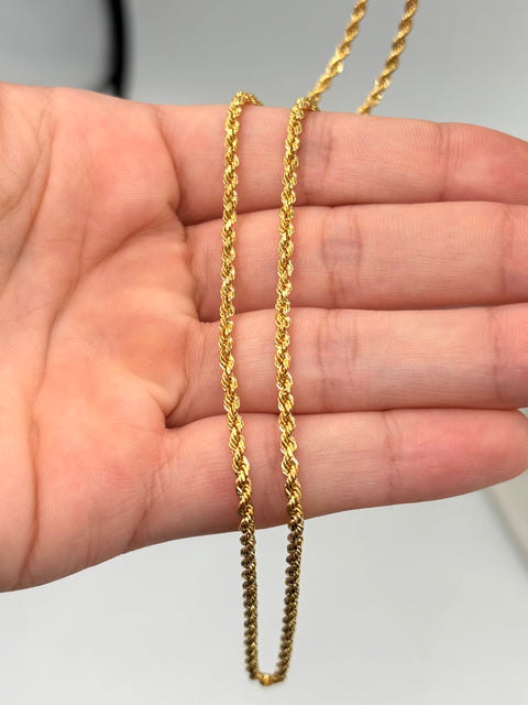 Cadena It lazo Oro amarillo 18k +1 / 3,12 Gr / 2 mm / 50 Cm