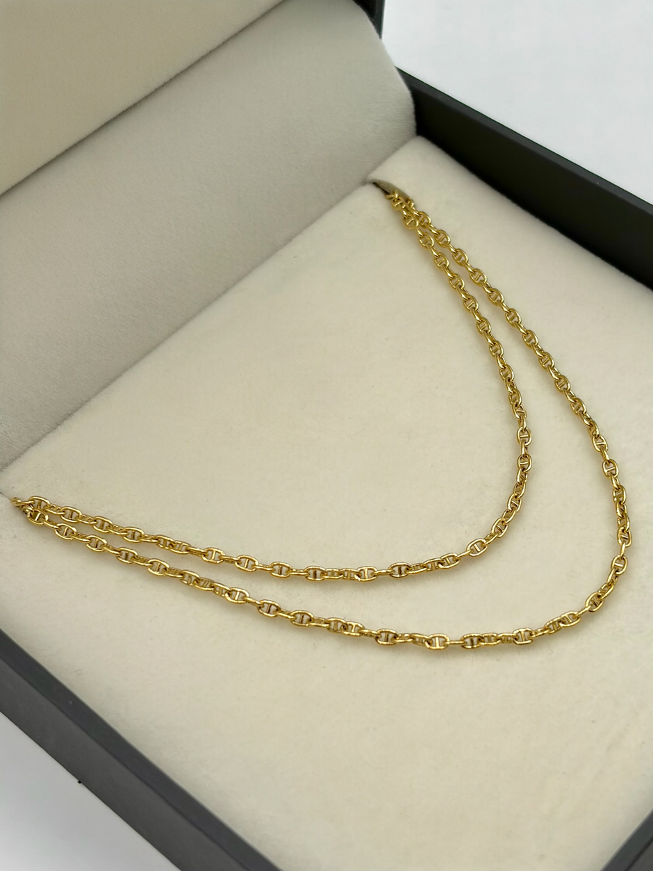 Cadena It eslabón Oro amarillo 18k 2,53 Gr / 2,0 mm / 45 Cm