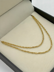 Cadena It eslabón Oro amarillo 18k 2,53 Gr / 2,0 mm / 45 Cm