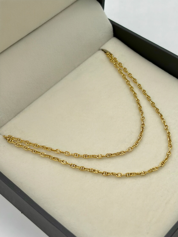 Cadena It eslabón Oro amarillo 18k 2,53 Gr / 2,0 mm / 45 Cm