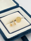 Topos San benito Oro amarillo 18k 1,66 Gr / 10 mm