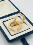 Candonga Entorchadas  Oro amarillo 18k 4,71 Gr / 2,8 Cm