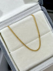 Pulso It chino Oro amarillo 18k +1 / 1,29 Gr / 1,5 mm / 19 Cm