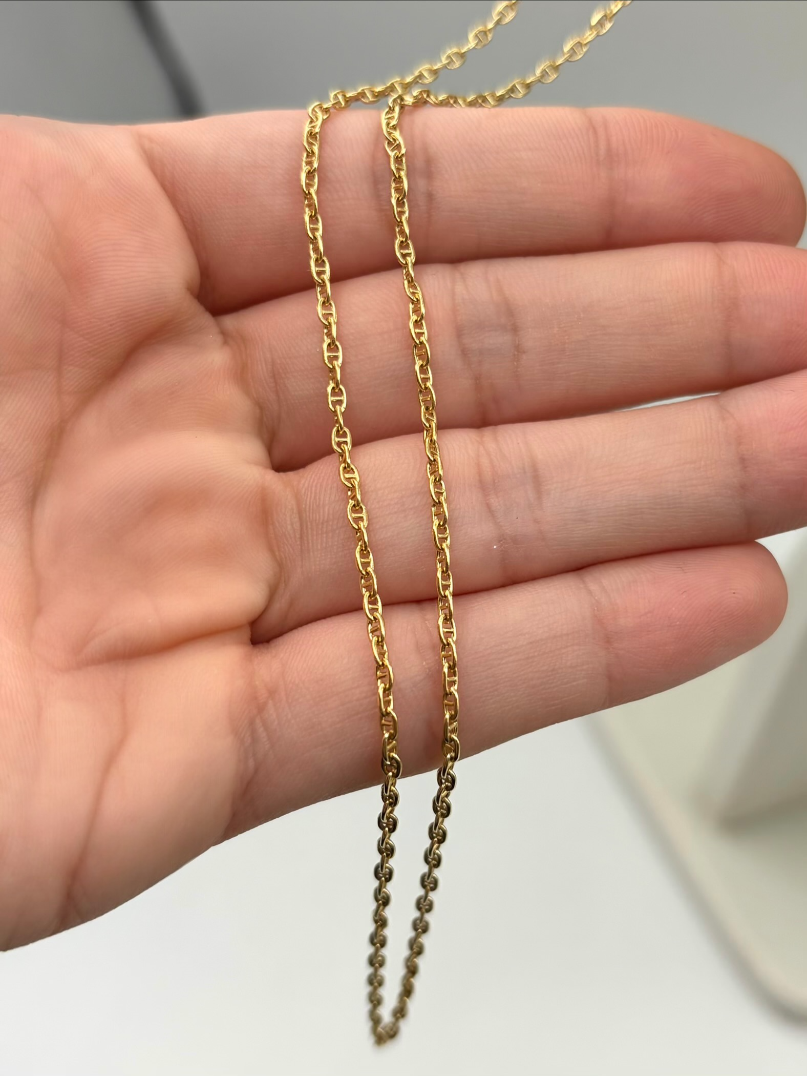 Cadena It eslabón Oro amarillo 18k 2,53 Gr / 2,0 mm / 45 Cm