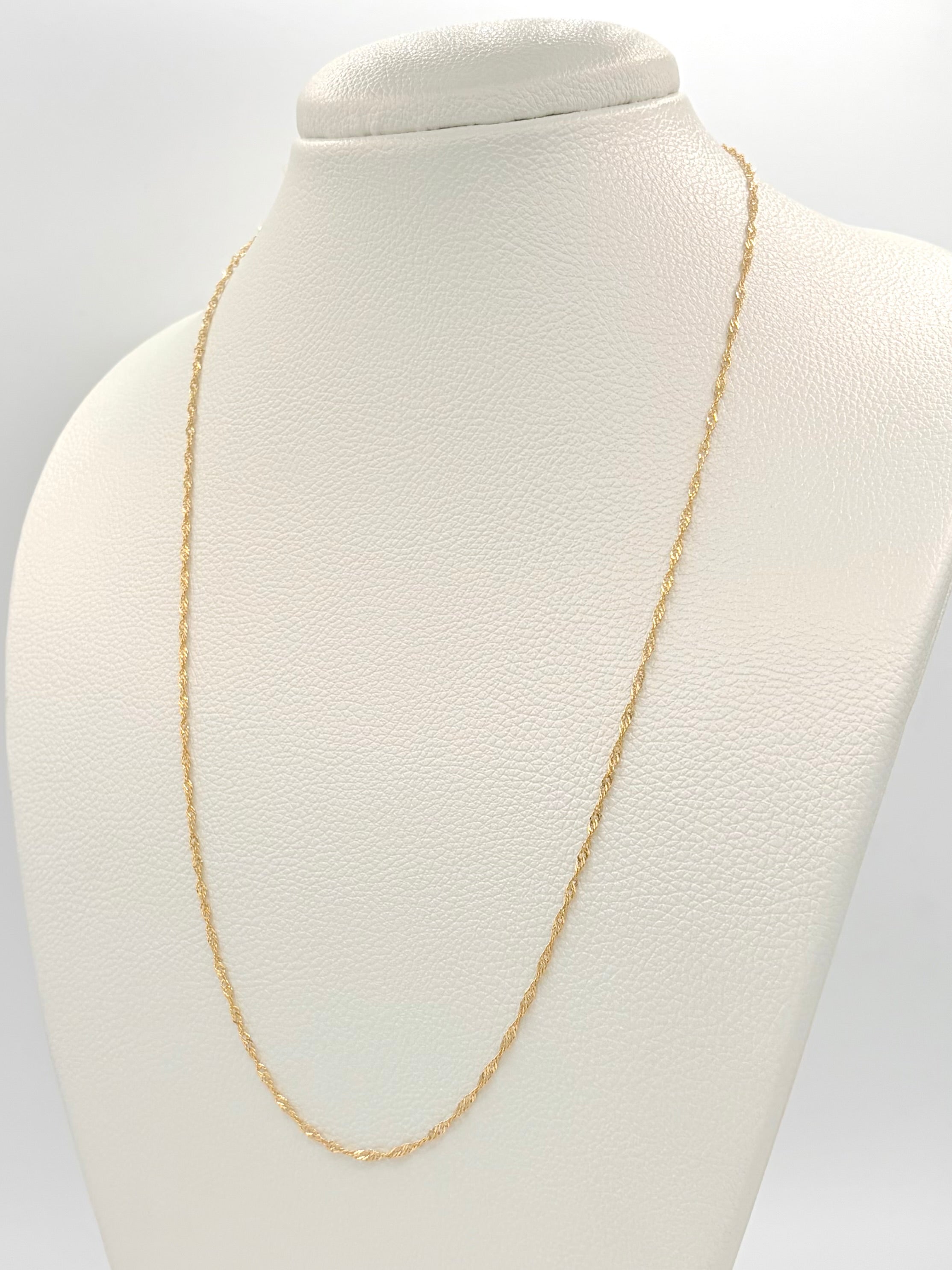 Cadena It China Oro amarillo 18k 2,10 Gr / 1,1 mm / 40 Cm