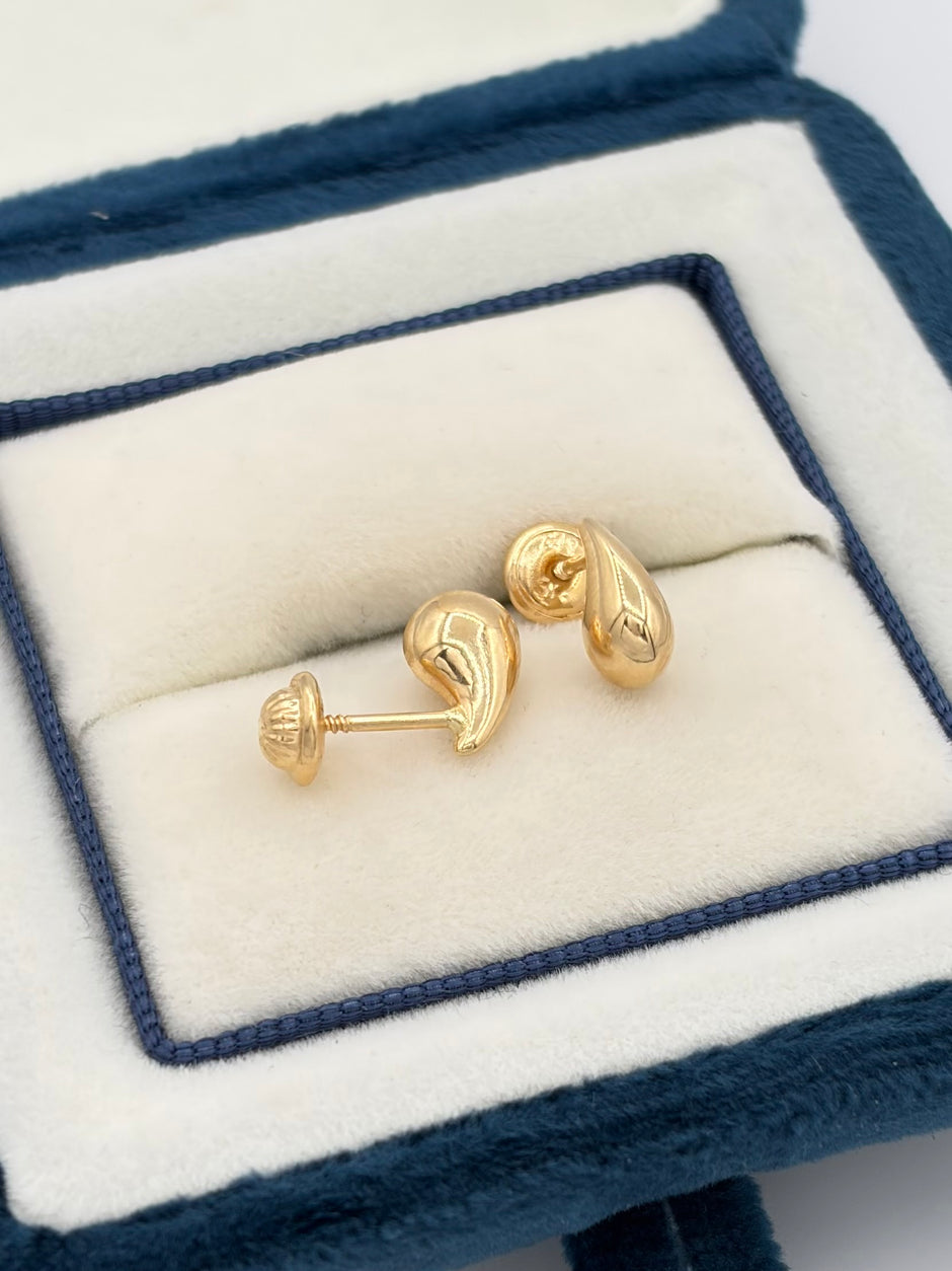 Topos gota Oro amarillo 18k 0,83 Gr / 5 mm