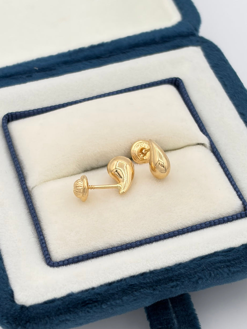Topos gota Oro amarillo 18k 0,81 Gr / 5 mm