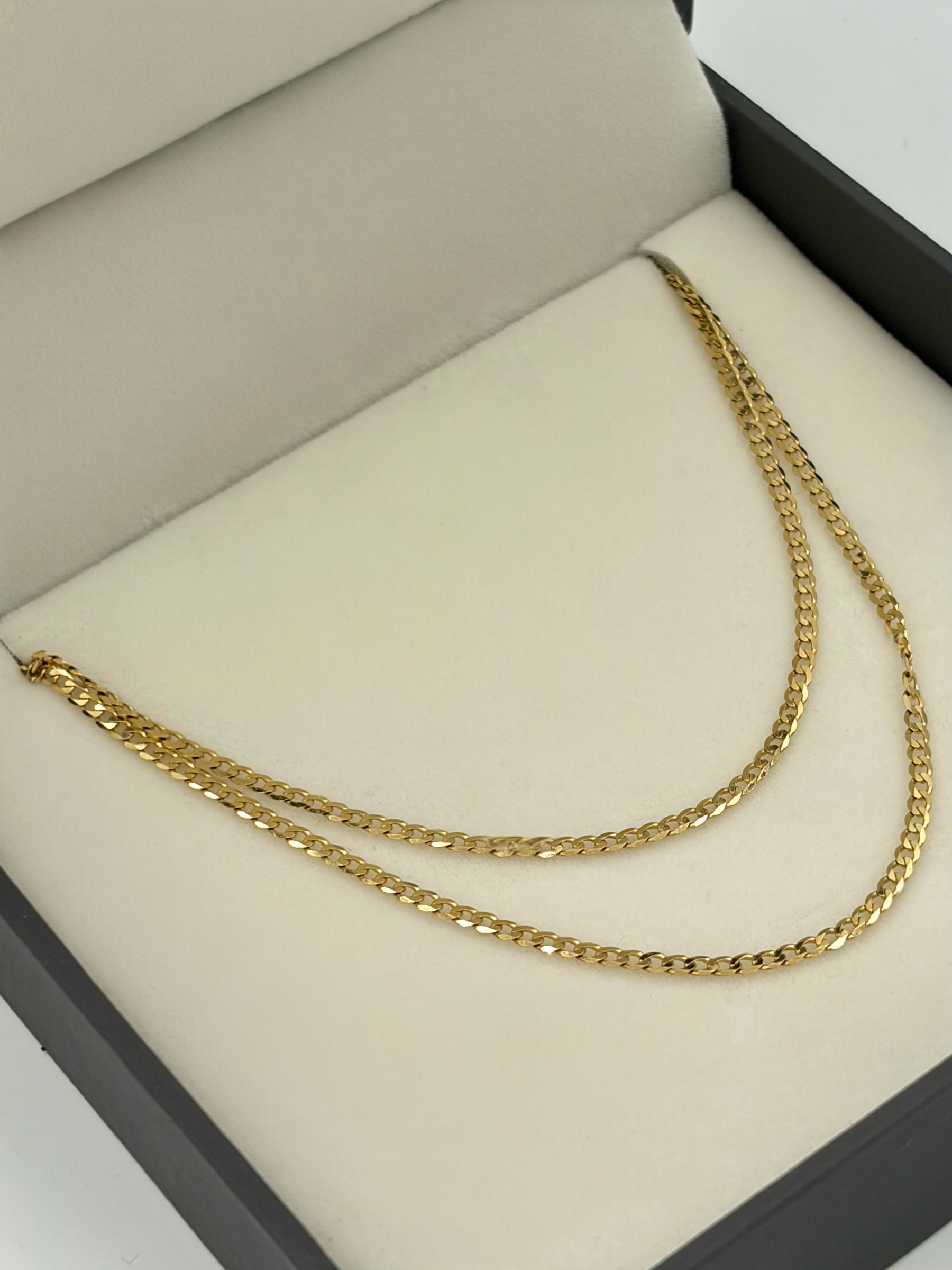 Cadena It Mini cubana Oro amarillo 18k 3,08 Gr / 1,1 mm / 45 Cm