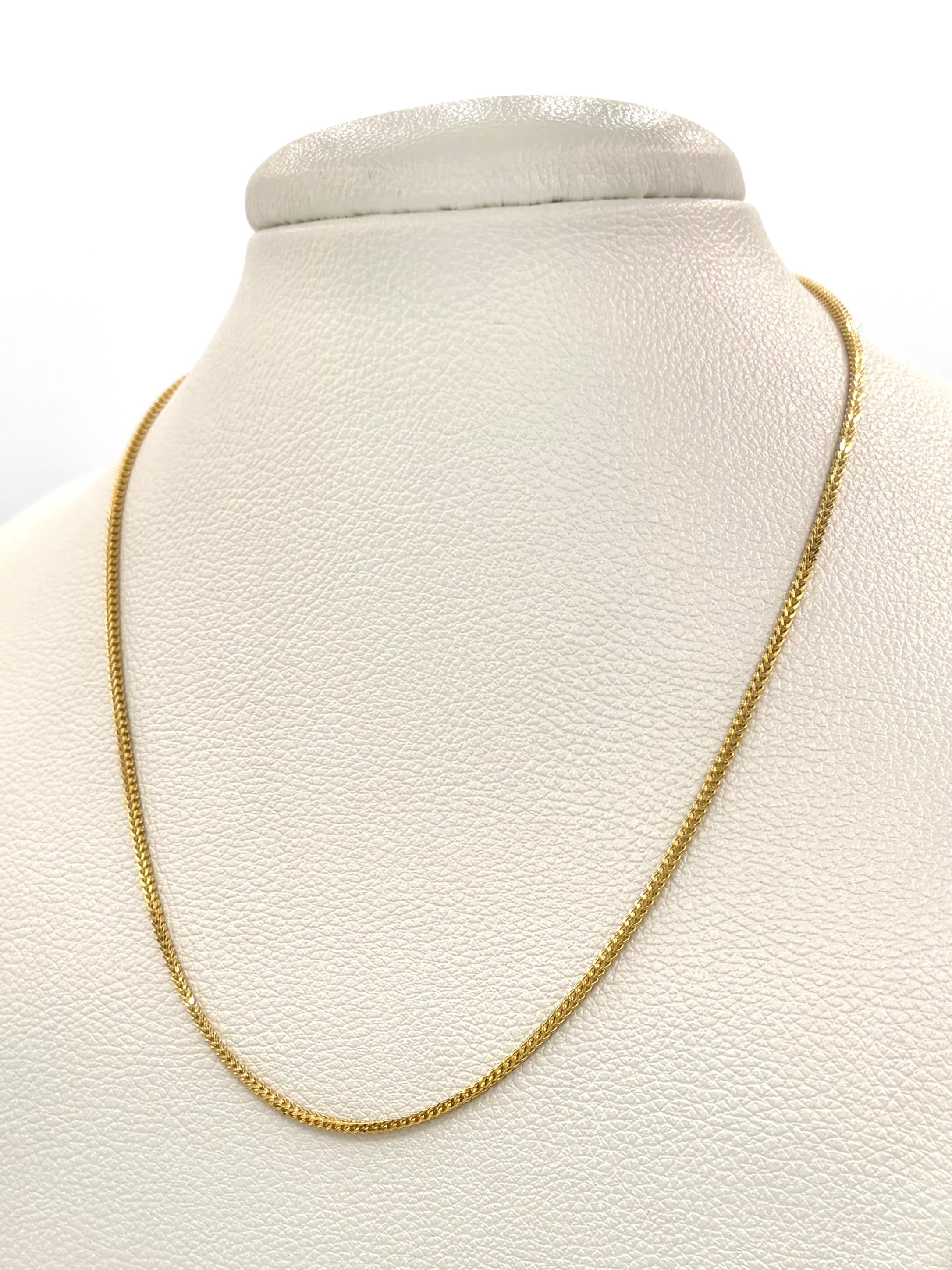 Cadena It franco Oro amarillo 18k +2 / 5,65 Gr / 2 mm / 50 Cm
