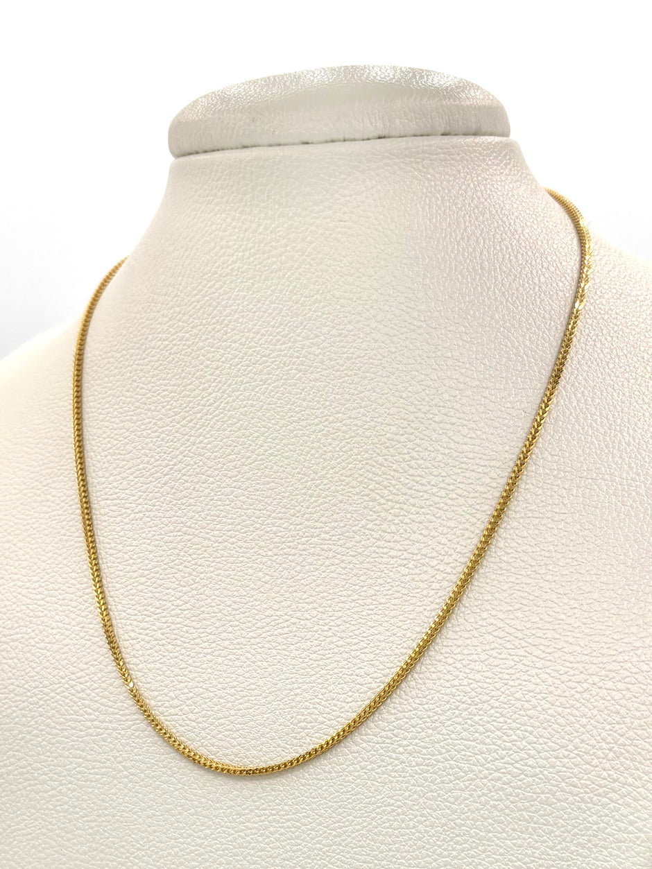 Cadena It franco Oro amarillo 18k +2 / 5,65 Gr / 2 mm / 50 Cm