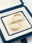 Candonga Balines  Tres oros 18k 1,61 Gr / 2 Cm