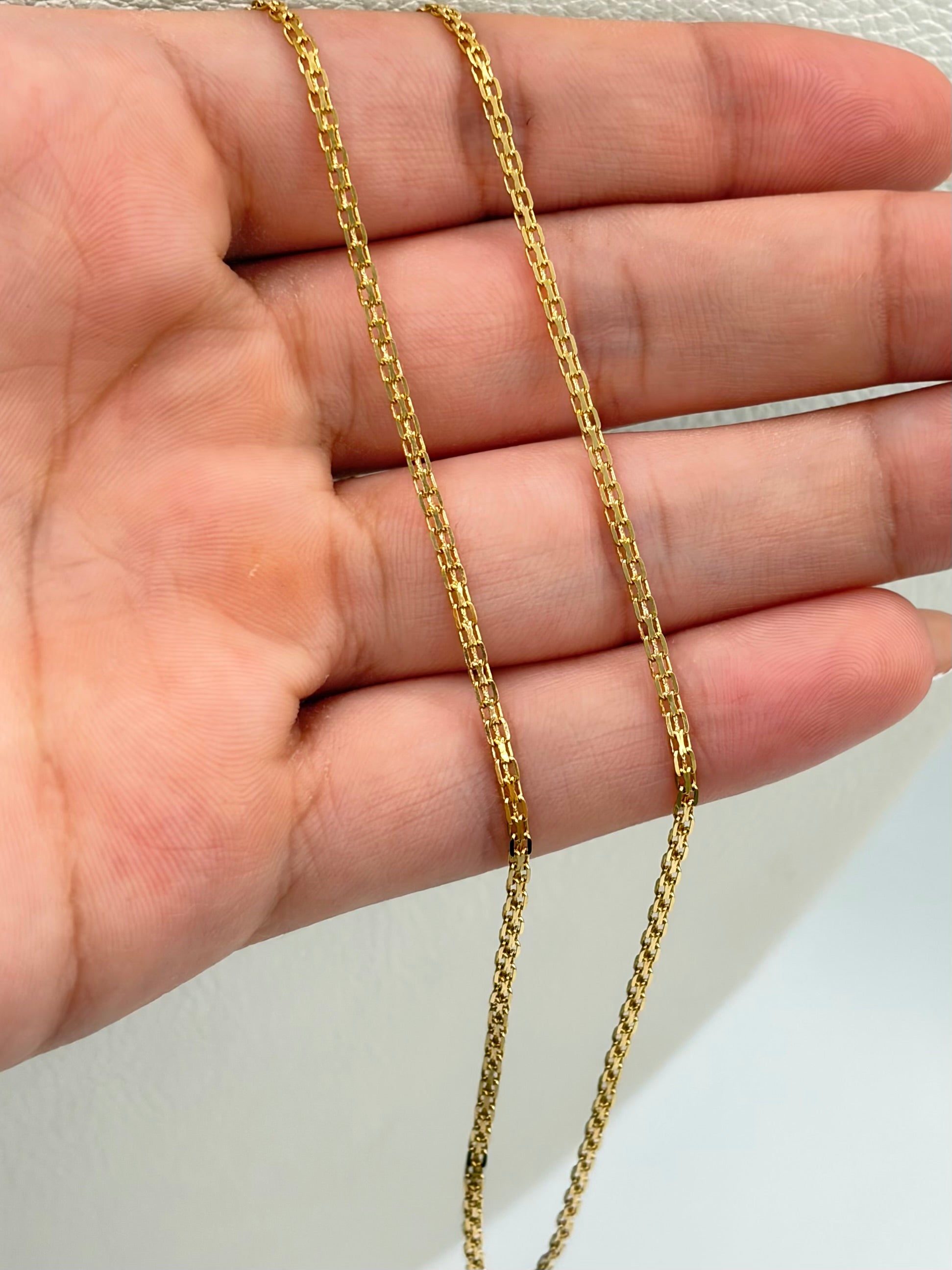 Cadena It china Oro amarillo 18k 2,52 Gr / 2 mm / 50 Cm