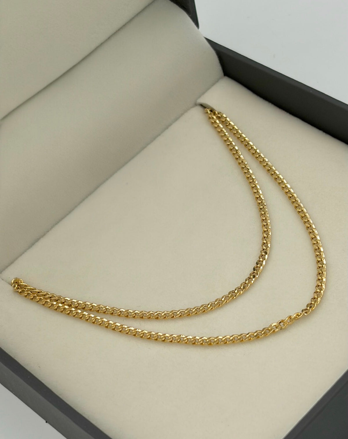 Cadena It cubana Oro amarillo 18k 10,11 Gr / 3 mm / 60 Cm