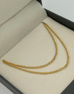 Cadena It cubana Oro amarillo 18k 10,11 Gr / 3 mm / 60 Cm