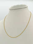 Cadena It aro seguido Oro amarillo 18k 1,43 Gr / 1 mm / 45 Cm