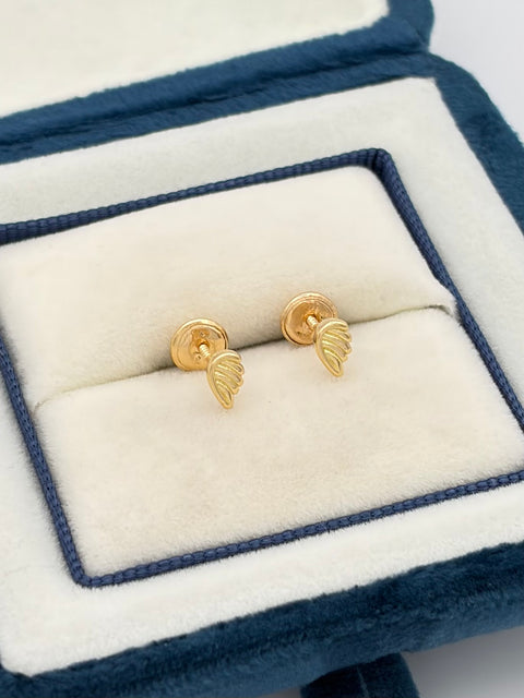 Topos Ala Oro amarillo 18k 0,78 Gr / 3 mm