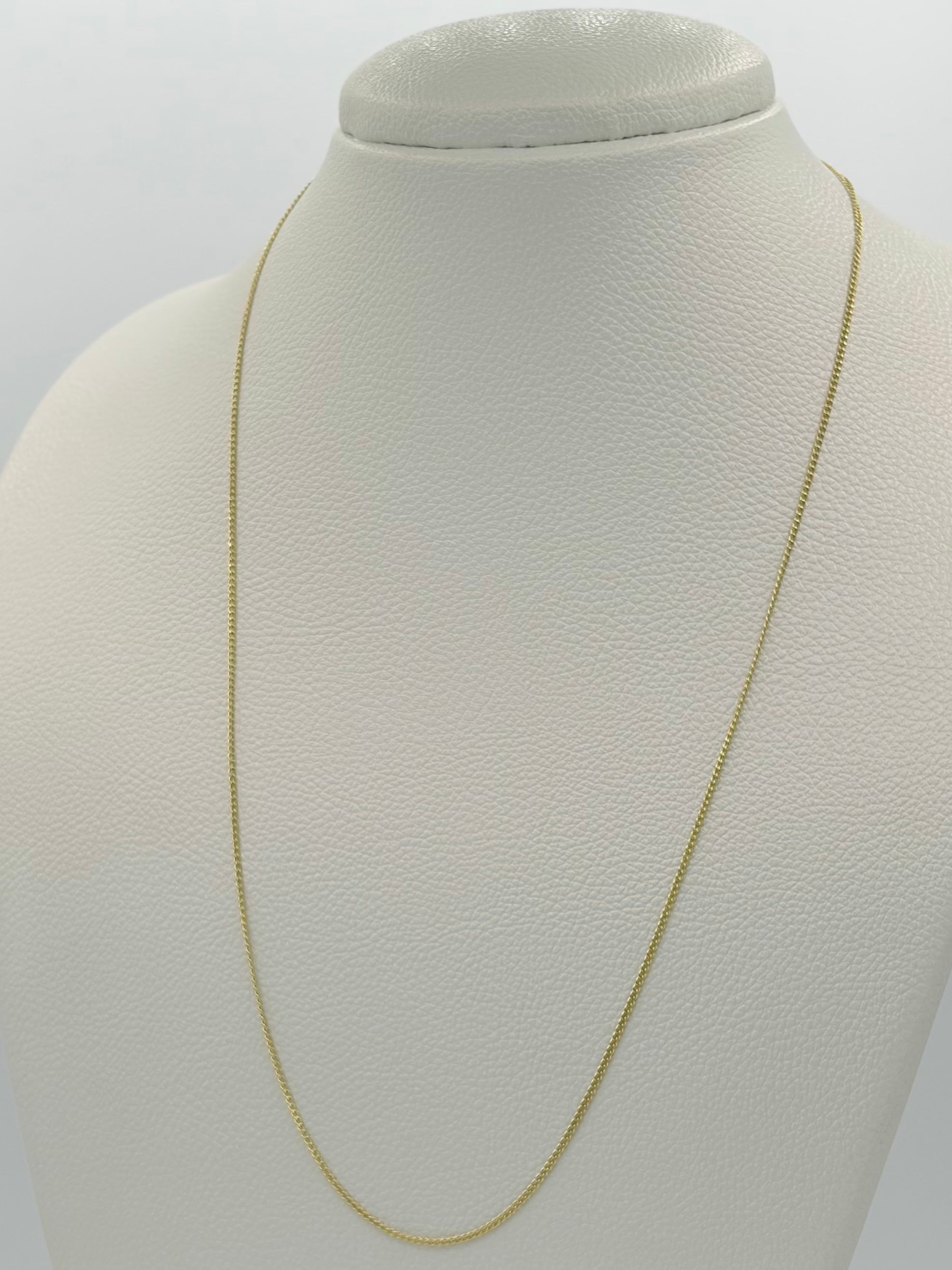 Cadena It mini cubana Oro amarillo 18k 2,0 Gr / 1,0 mm / 60 Cm