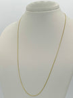 Cadena It mini cubana Oro amarillo 18k 2,0 Gr / 1,0 mm / 60 Cm