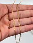 Cadena It Plana Oro amarillo 18k +1 / 2,76 Gr / 2,0 mm / 45 Cm