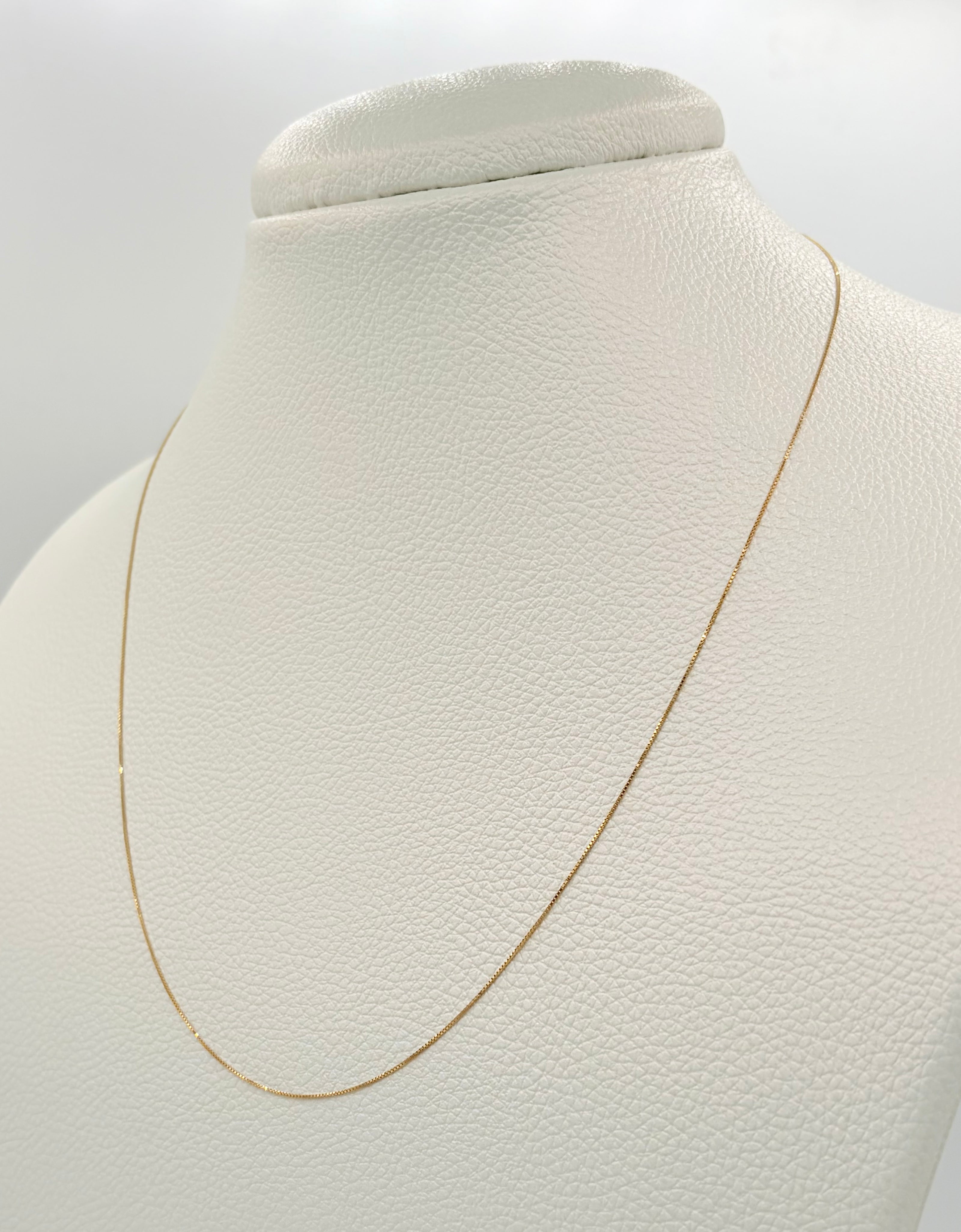 Cadena It Veneciana Oro amarillo 18k 1,02 Gr / 0,55 mm / 50 Cm
