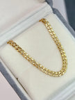 Pulso It mini cubana Oro amarillo 18k +1 / 3,03 Gr / 4 mm / 19,3 Cm