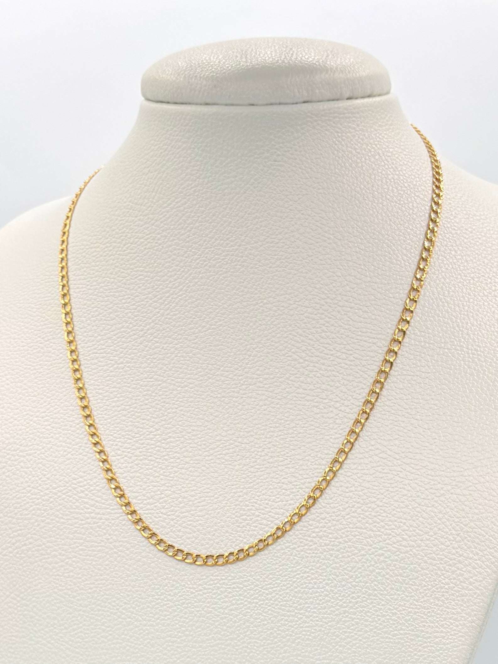 Cadena It Cubana Oro amarillo 18k 4,47 Gr / 2,5 mm / 50 Cm