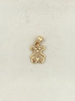 Dije oso ts Oro amarillo 18k 0,48 Gr / 6,8 mm / 2,0 Cm