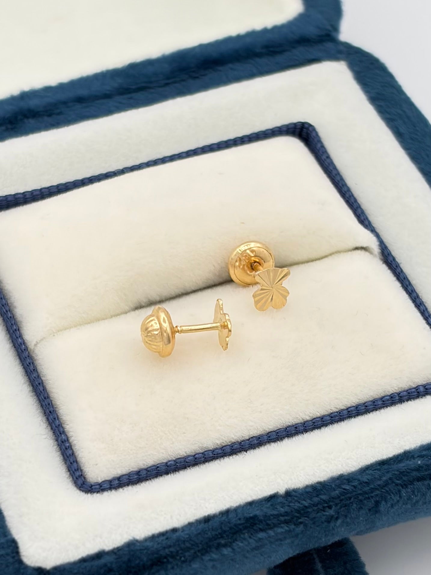 Topos ositos  Oro amarillo 18k 0,57 Gr / 5 mm