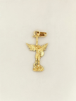 Dije san miguel de arcangel  Oro amarillo 18k 1,24 Gr / 2,7 Cm