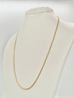Cadena It Cubana Oro amarillo 18k 3,15 Gr / 2,3 mm / 60 Cm