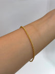 Pulso It lazo Oro amarillo 18k +1 / 1,40 Gr / 1,9 mm / 18 Cm