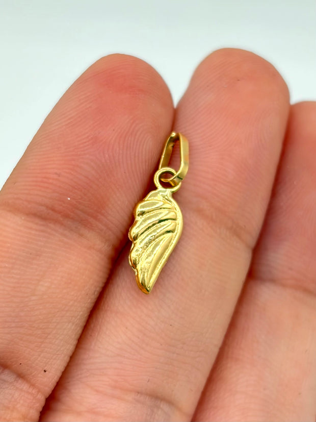 Dije Ala  Oro amarillo 18k 0,29 Gr / 5 mm