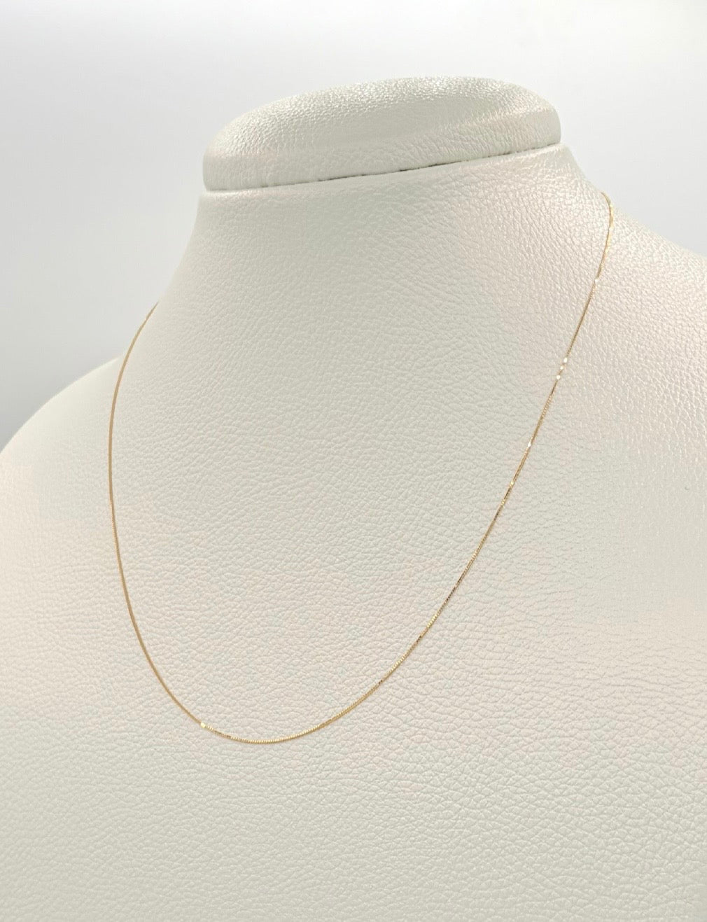 Cadena It mini veneciana Oro amarillo 18k 1,0 Gr / 1 mm / 50 Cm