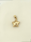 Dije Estrella   Oro amarillo 18k 0,62 Gr / 1 Cm