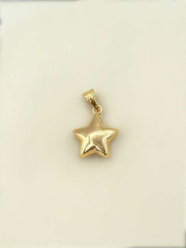 Dije Estrella   Oro amarillo 18k 0,62 Gr / 1 Cm