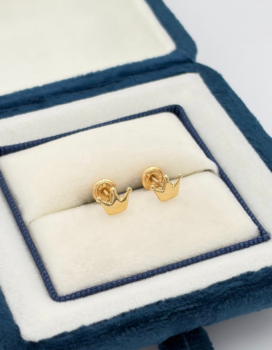 Topos Corona lisa  Oro amarillo 18k 0,52 Gr / 7 mm