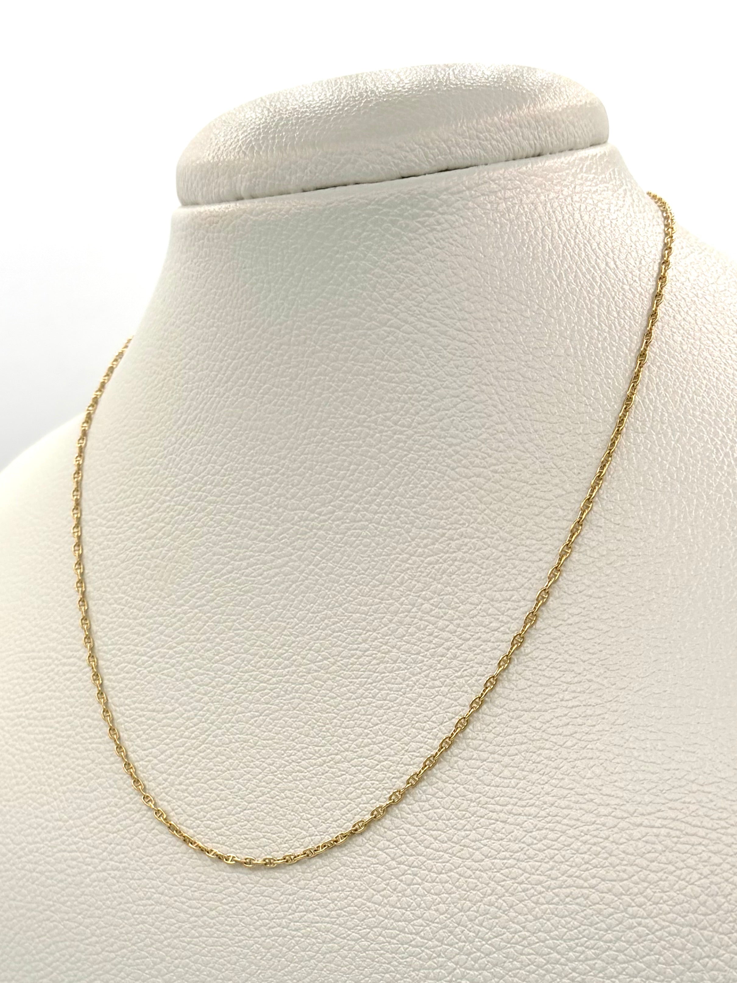Cadena It eslabón Oro amarillo 18k 2,53 Gr / 2,0 mm / 45 Cm