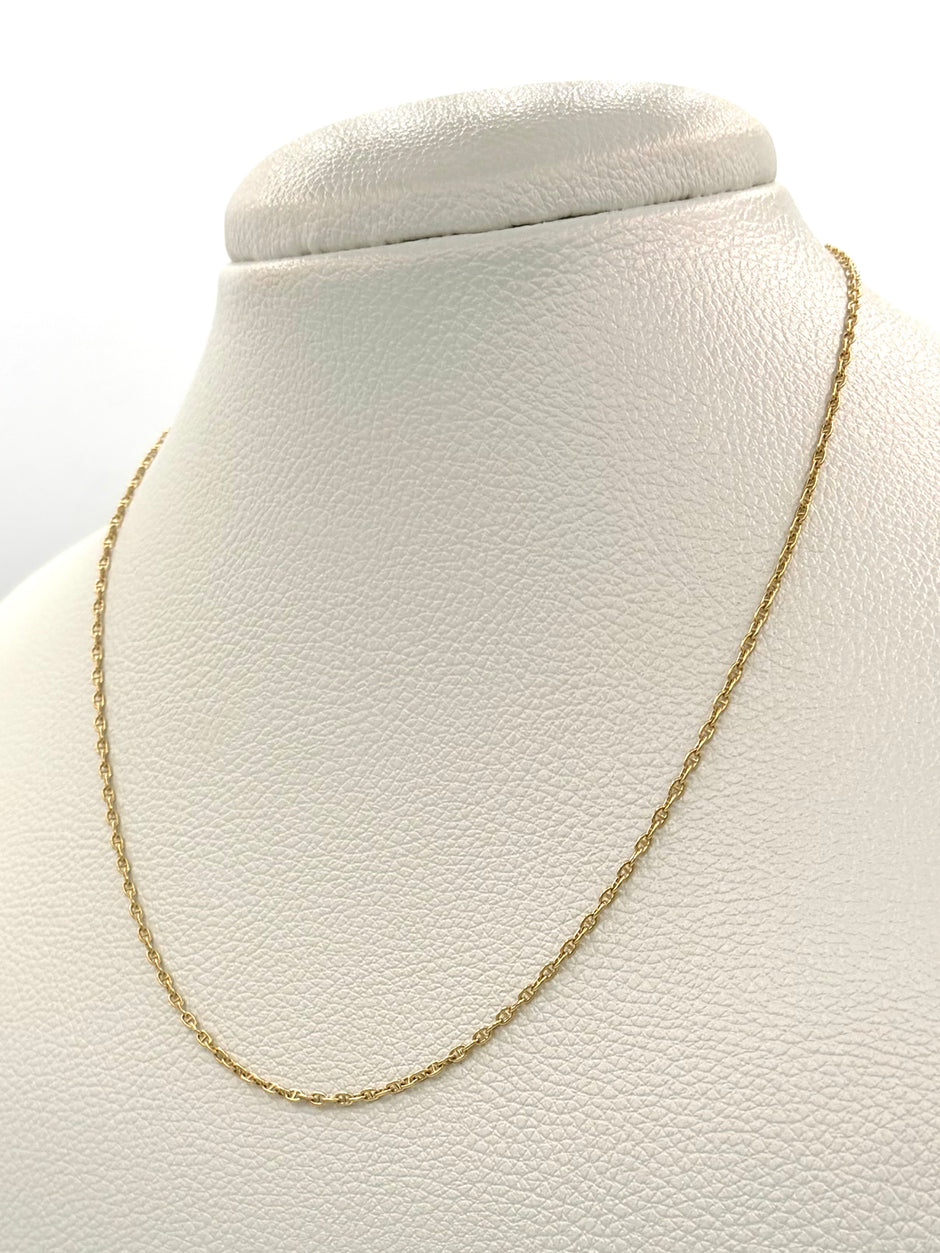 Cadena It eslabón Oro amarillo 18k 2,53 Gr / 2,0 mm / 45 Cm