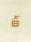 Dije Candado Oro amarillo 18k 1,42 Gr / 1 Cm