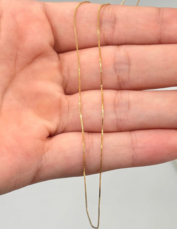 Cadena It mini veneciana Oro amarillo 18k +1 / 1,20 Gr / 1 mm / 45 Cm