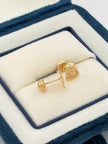 Topos rostro cristo  Oro amarillo 18k 0,94 Gr / 6 mm