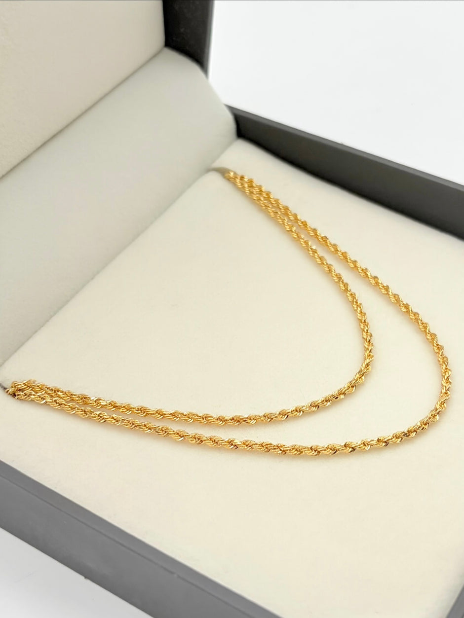 Cadena It lazo Oro amarillo 18k 3 Gr / 2 mm / 60 Cm