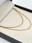 Cadena It plana Oro amarillo 18k 1,70 Gr / 1 mm / 50 Cm