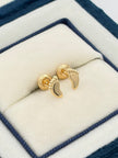 Topos pies lisos  Oro amarillo 18k 0,61 Gr / 4 mm
