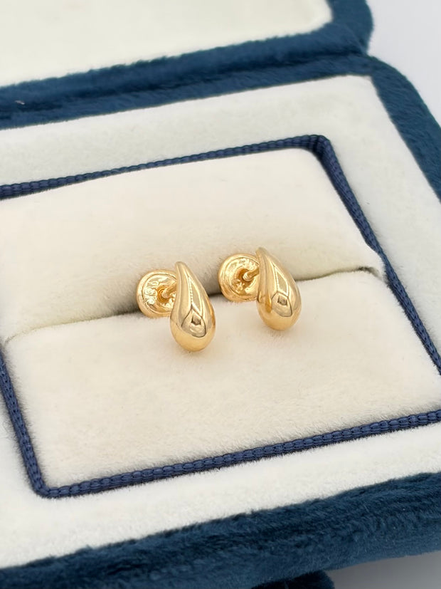 Topos gota Oro amarillo 18k 0,83 Gr / 5 mm