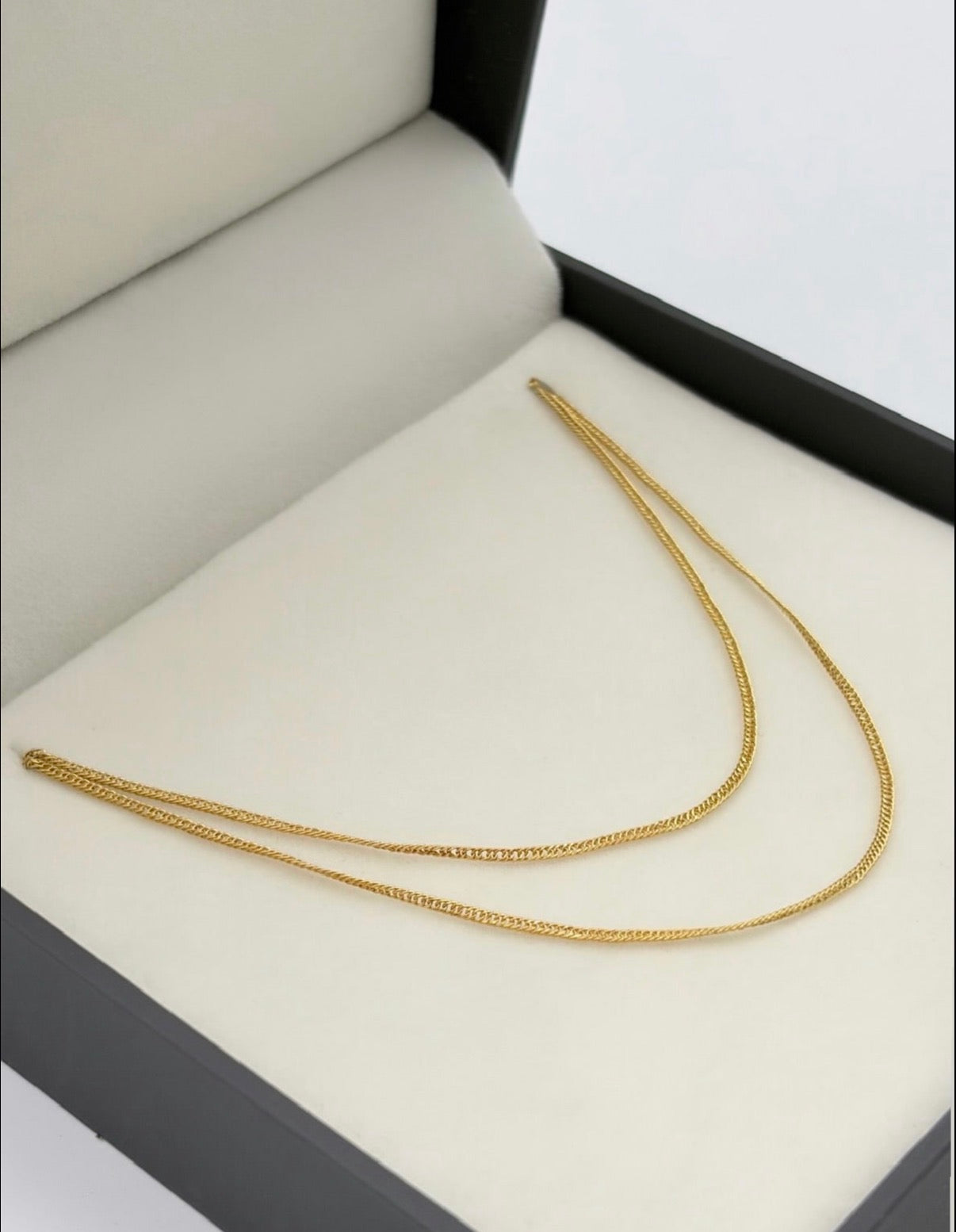 Cadena It Cubana especial  Oro amarillo 18k +1 / 1,20 Gr / 1,1 mm / 50 Cm