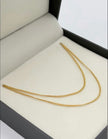 Cadena It Cubana especial  Oro amarillo 18k +1 / 1,20 Gr / 1,1 mm / 50 Cm